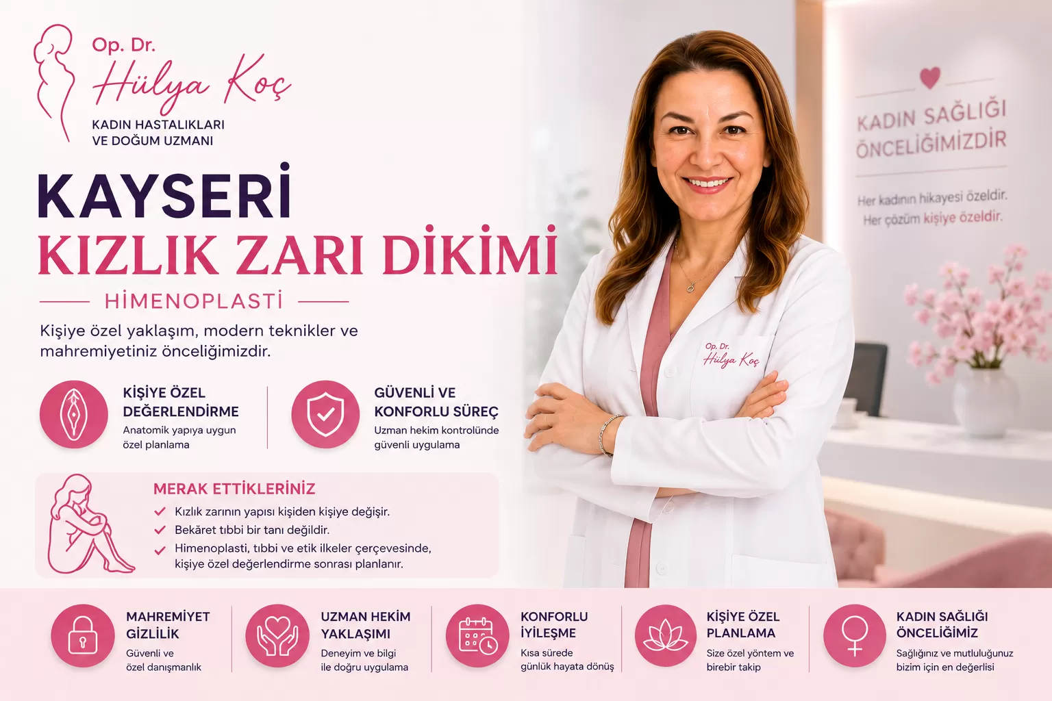 Kayseri Kızlık Zarı Dikimi (Himenoplasti) Hakkında Kapsamlı Rehber